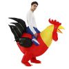 Inflatable Cock Chook Chicken Halloween Costumes For Women Cosplay Fancy Dress Rooster Costumes Hen Christmas Costume For Adult